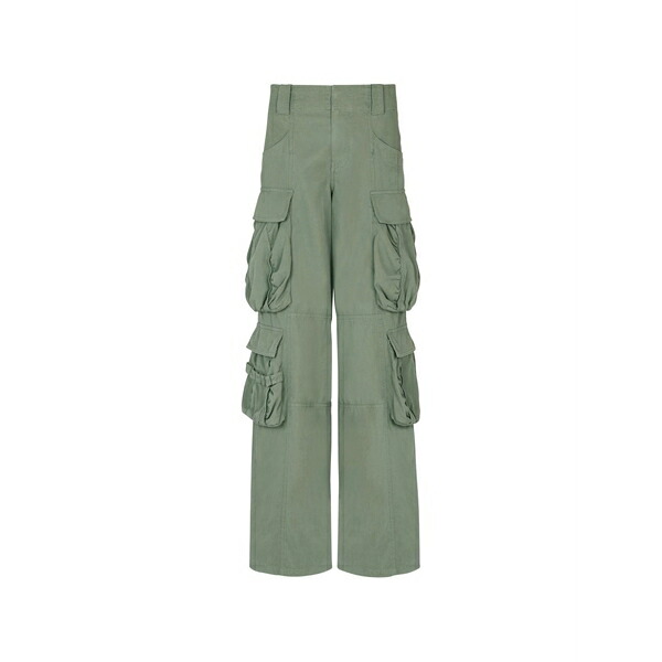 バルマン メンズ カジュアルパンツ ボトムス Multi-pocket cargo pants Green｜asty 126,400円