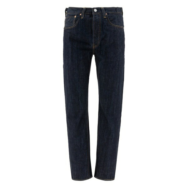 リーバイス メンズ デニムパンツ ボトムス 501 washed-effect jeans Blue｜asty