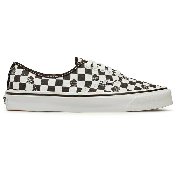 Vans バンズ メンズ スニーカー  【Vans UA OG Authentic LX Dover Street Market Checkerboard】  大いさ US_12(30.0糎) White/Black スニーカー-靴