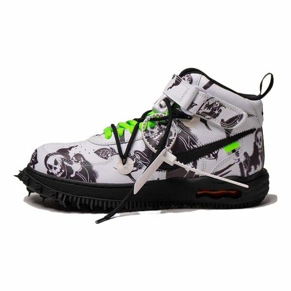 Nike ナイキ メンズ スニーカー 【Nike x Off-White Air Force 1 Mid 'Grim Reaper' DR0500-102】 サイズ US_9(27.0cm)|asty