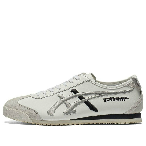 Onitsuka Tiger オニツカタイガー メンズ スニーカー  【Onitsuka Tiger Mexico 66 NM \u0027White Silver Black\u0027 1183C320-102】  大きさ US_6.5(24.5糎)