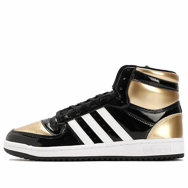 adidas アディダス メンズ スニーカー  【adidas Top Ten RB \u0027Black Gold Patent\u0027 FX7873】  大きさ US_M_4