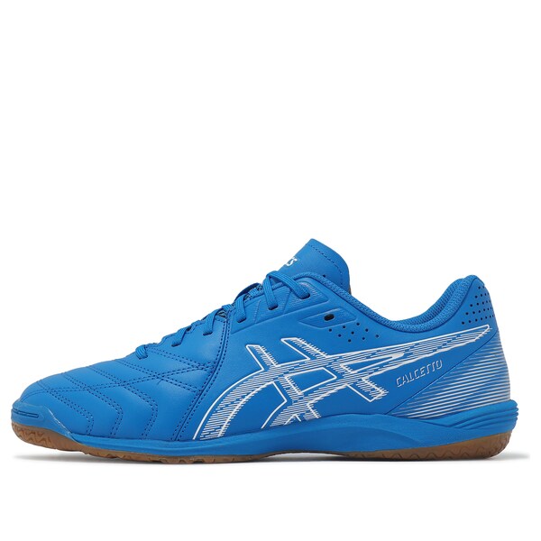 ASICS アシックス メンズ スニーカー  【ASICS Calcetto WD 9 2E Wide \u0027Blue\u0027 1113A037-400】  大きさ US_11(29.0糎)