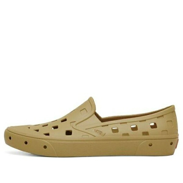 Vans バンズ メンズ スニーカー  【Vans Trek Slip-On Low Tops Casual Skateboarding Shoes Unisex Yellow VN0A5HF8BAE】  大いさ US_M_4 スニーカー-靴