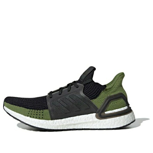 adidas アディダス メンズ スニーカー  【adidas UltraBoost 19 Black Tech Olive G27511】  サイズ US_8.5(26.5cm)