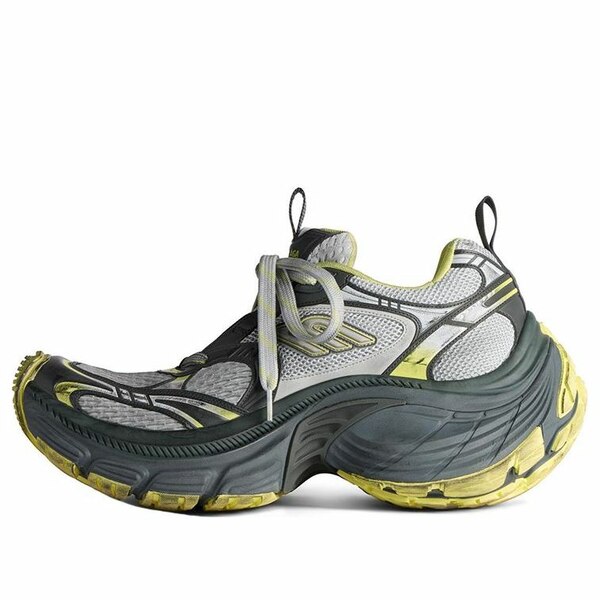 Balenciaga バレンシアガ メンズ スニーカー 【Balenciaga 10xl Sneaker 'Grey Yellow' 792779W2MV21097】 サイズ US_11(29.0cm)｜asty