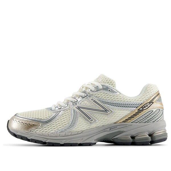New Balance ニュー平衡にする メンズ スニーカー  【New Balance 860 V2 \u0027Sea Salt Gold Metallic\u0027 ML860SG2】  大きさ US_M_14