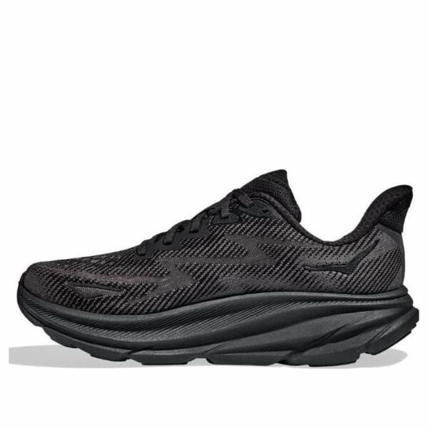 HOKA ONE ONE ホカオネオネ メンズ スニーカー 【HOKA ONE ONE Clifton 9 'Black' 1127895-BBLC】 サイズ US_M_13｜asty