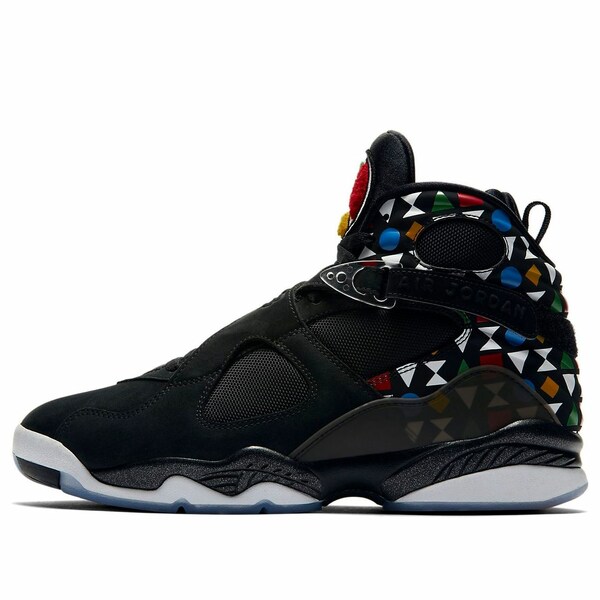 Jordan ジョーダン メンズ スニーカー  【Air Jordan 8 Retro \u0027Quai 54 Black\u0027 CJ9218-001】  大きさ US_6.5(24.5糎)