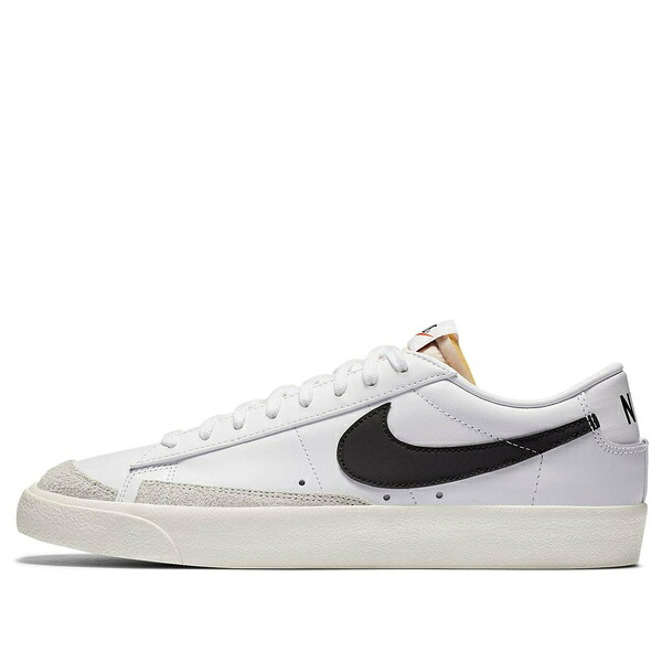 Nike ナイキ メンズ スニーカー 【Nike Blazer Low '77 Vintage 'White Black' DA6364-101】 サイズ US_8.5(26.5cm)|asty