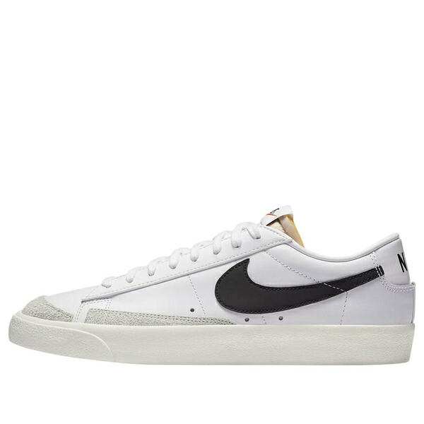 Nike ナイキ メンズ スニーカー 【Nike Blazer Low '77 Vintage 'White Sail Black' DA6464-101】 サイズ US_10.5(28.5cm)|asty