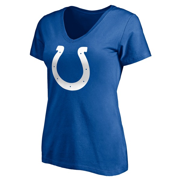 シルバー/レッド ファナティクス Tシャツ トップス レディース Indianapolis Colts Fanatics Branded Women's Hometown Sweep Long Sleeve VNeck TShirt Royal | www.paketznpiecezltd.com