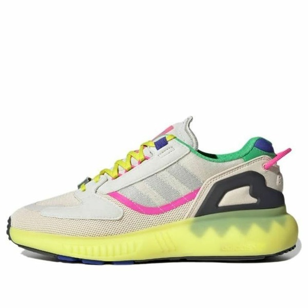 adidas アディダス レディース スニーカー 【(WMNS) adidas ZX 5000 Boost 'Wonder White Acid Yellow' GV7704】 サイズ US_7(24.0cm)｜asty