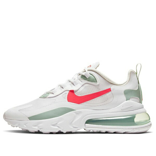 Nike ナイキ レディース スニーカー 【(WMNS) Nike Air Max 270 React 'White Pistachio Crimson' CV3025-100】 サイズ US_8(25.0cm)｜asty