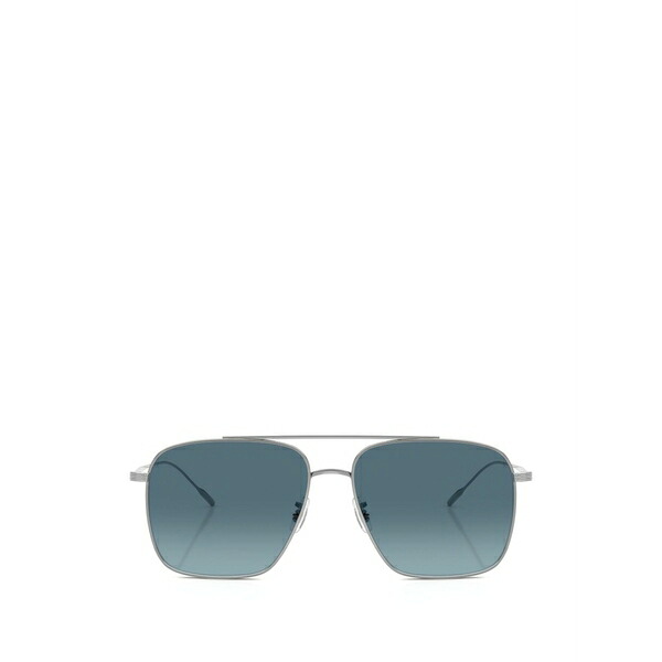 オリバーピープルズ メンズ サングラス・アイウェア 添え物 Dresner navigator-frame sunglasses Silver