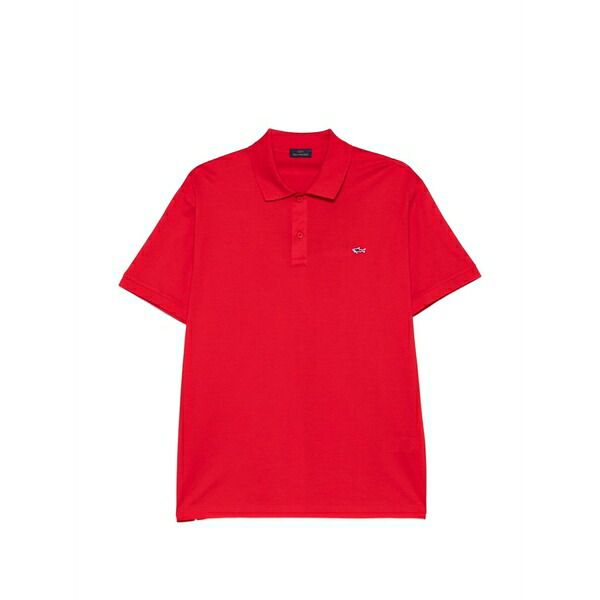 ポールアンドシャーク メンズ スポーツシャツ トップス Embroidered polo shirt Red