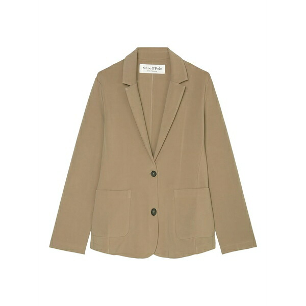 マルコポーロ レディース ジャケット&ブルゾン アウター Tailored blazer Brown|asty