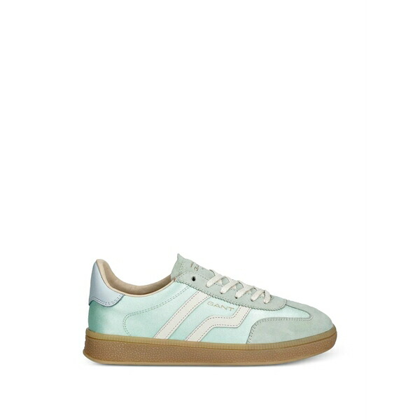 ガント レディース スニーカー シューズ Stripes panelled sneakers Green
