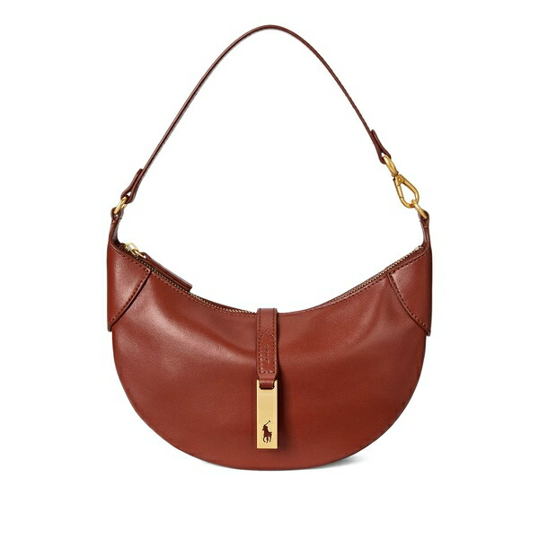 ラルフローレン レディース ショルダーバッグ 御徒面子 Leather shoulder bag Red
