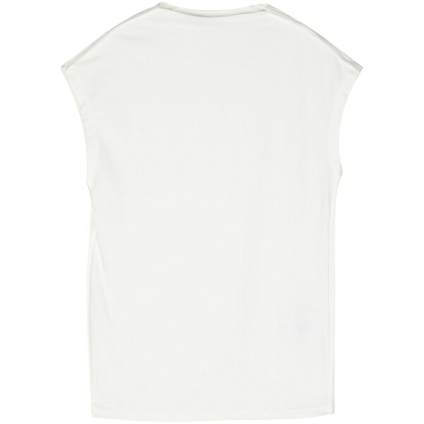 クローズド レディース カットソー トップス Straight-neck tank top White