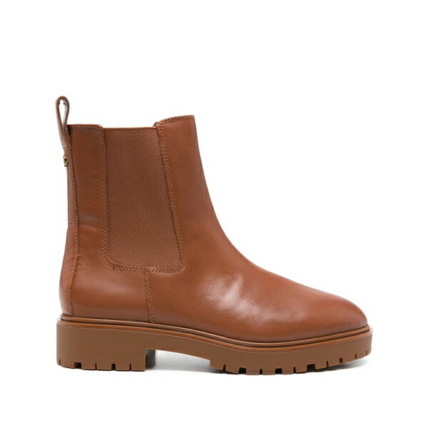 ラルフローレン レディース ブーツ シューズ Elastic-panelled boots Brown