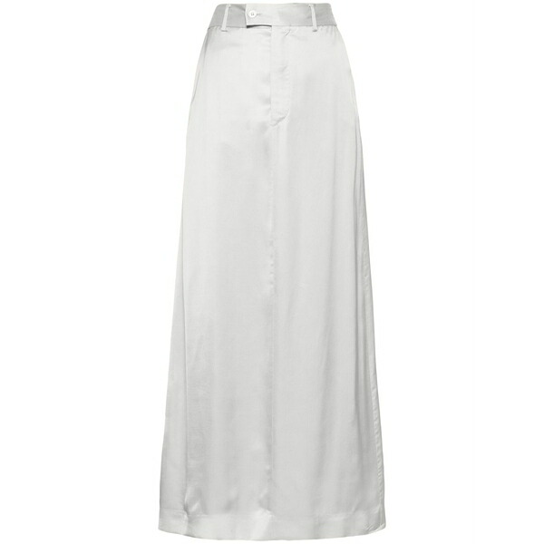 マルタンマルジェラ レディース スコート ボトムス Tailored satin wrap skirt Silver