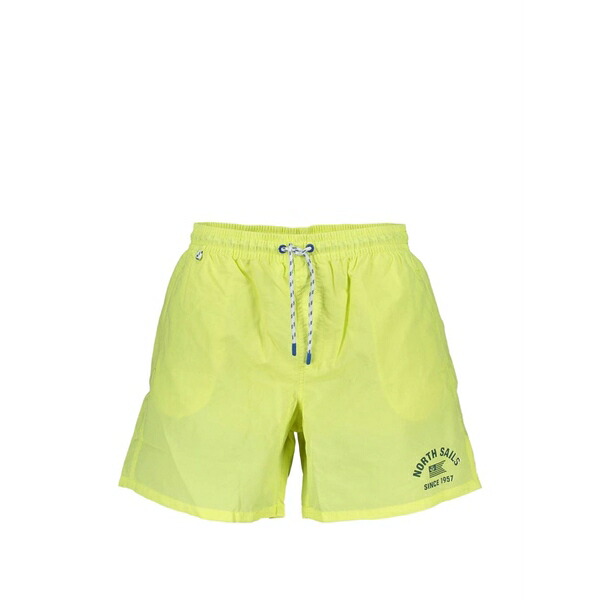北の方大売り出し メンズ 心地好いズボン下 ボトムス Logo-print swim shorts Yellow