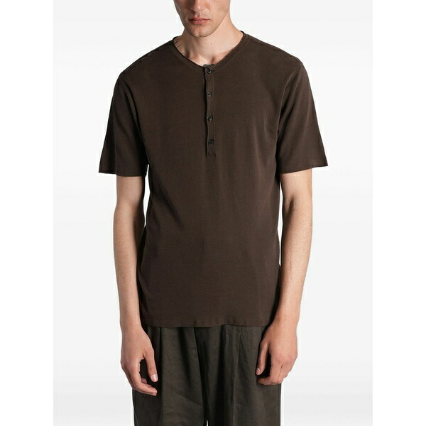 ロベルトコリーナ メンズ ティーシャツ トップス Short-sleeve t-shirt Brown