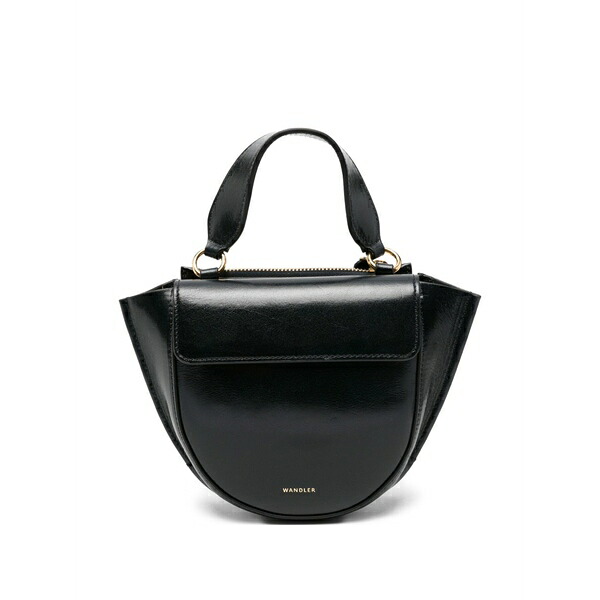 ワンドラー レディース トートバッグ 御徒面子 Hortensia piccola leather tote bag Blue