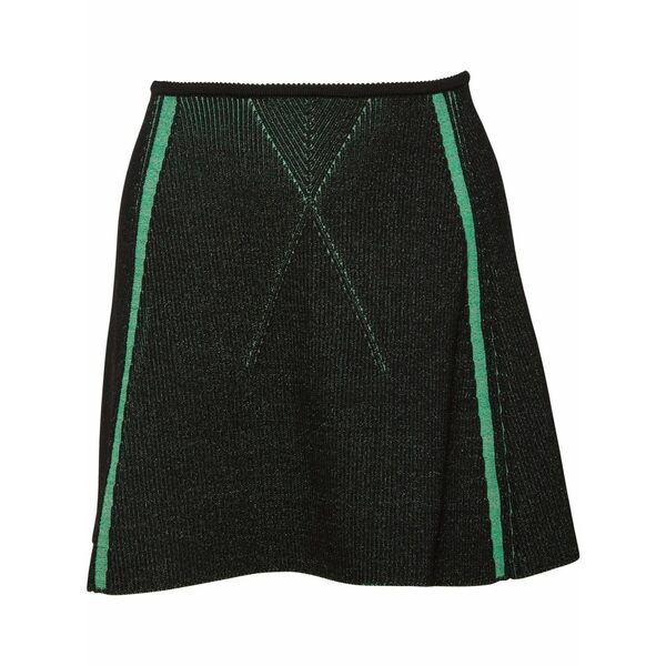 フレーデュマール レディース スコート ボトムス Ribbed-knit mini skirt Green