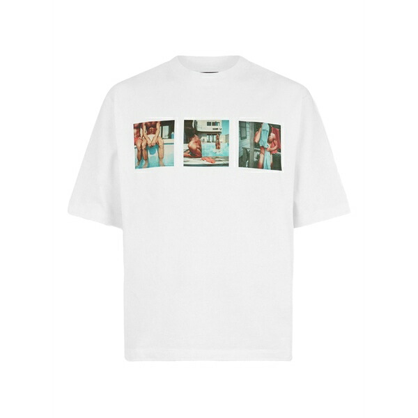 ディースクエアード メンズ プルオーバー トップス X tom bianchi graphic-print t-shirt White