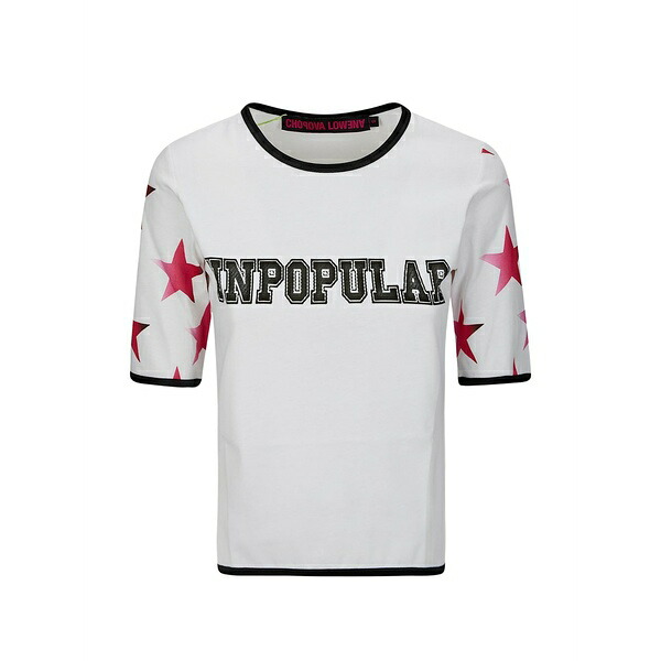チョポヴァ ロウェナ レディース ティーシャツ トップス Star-print jersey t-shirt White