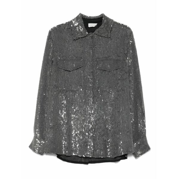 パロッシュ レディース プルオーバー トップス Sequin-embellished shirt Grey
