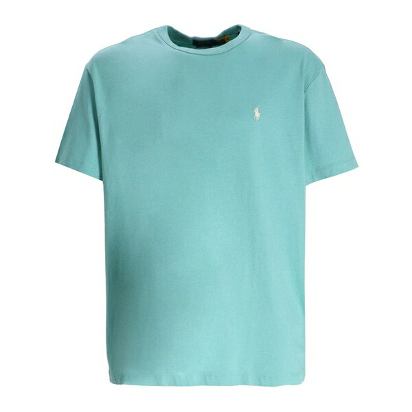 ラルフローレン メンズ ティーシャツ トップス Polo pony-embroidered t-shirt Blue