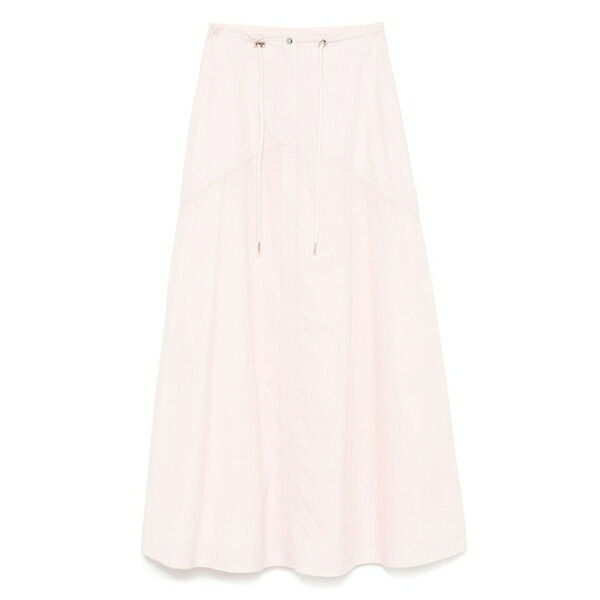 エーディーディーダウン レディース スコート ボトムス Cotton MIDI skirt  Pink