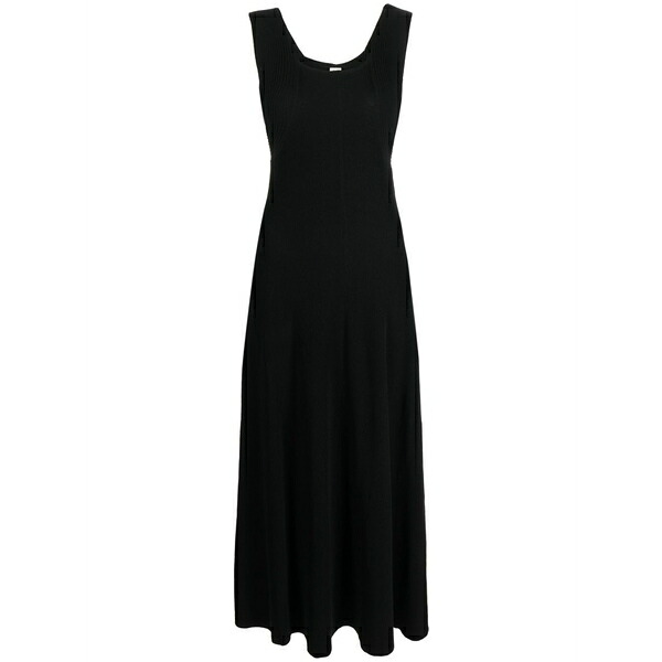 バイマレンバーガー レディース ワンピース トップス Scoop-neck maxi dress Black｜asty