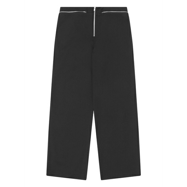 ヘリオットエミル メンズ 心地よいズボン下 ボトムス Adsum zip-fastening trousers Black