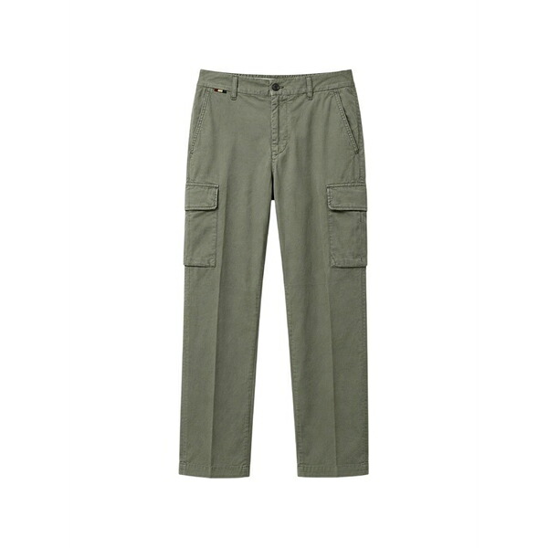 メイソンズ メンズ 心地好いズボン下 ボトムス Multi-pocket cargo pants Green
