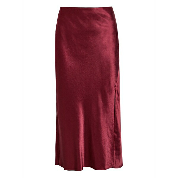 レイルズ レディース スコート ボトムス Maya slit MIDI skirt Red