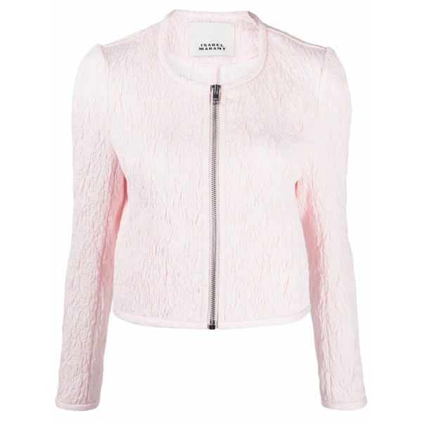 イザ呼びりん マラン レディース 上衣＆上衣 アウター Palmire zip-up cropped jacket Pink