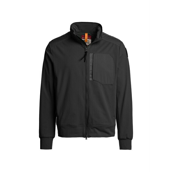 パラジャンパーズ メンズ ジャケット&ブルゾン アウター Zip-up jacket Black|asty