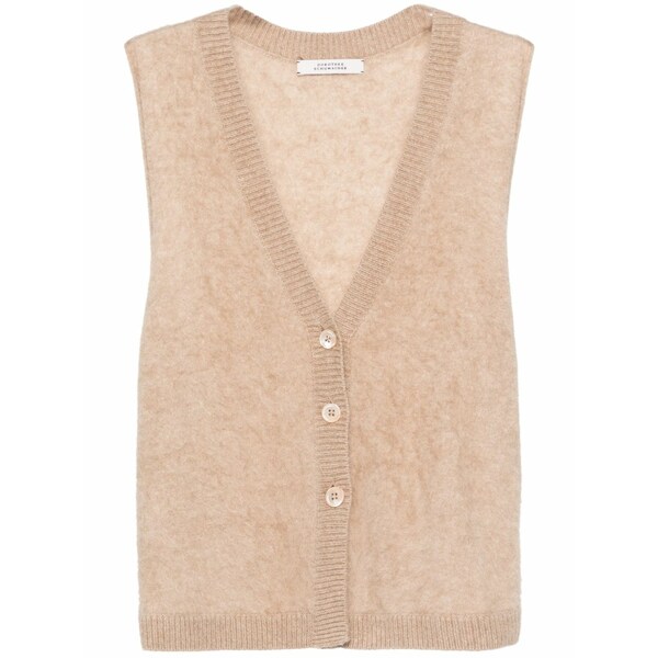 ドロシーシューマッハ レディース 編み物\u0026スウェーター アウター Textured cashmere top Brown
