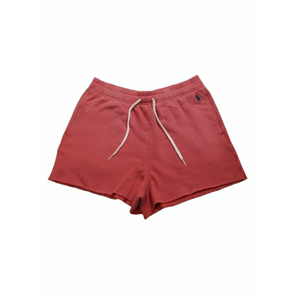 ラルフローレン レディース 心地よいズボン下 ボトムス Drawstring shorts Red