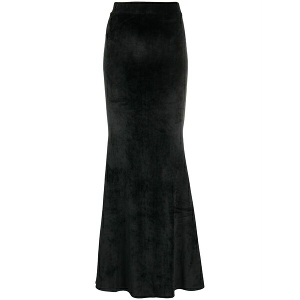 ジーシーディーエス レディース スコート ボトムス Velvet maxi skirt Black