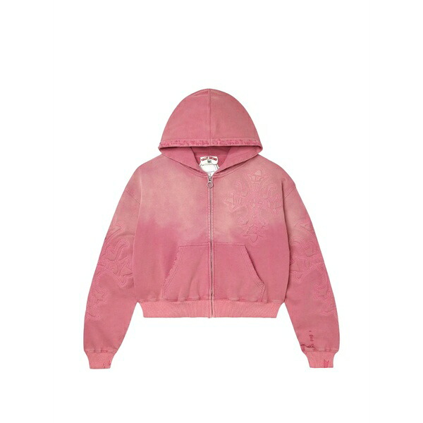 頭を覆う物 メンズ パーカー・スウェットシャツ アウター Carver zip-up hoodie Pink