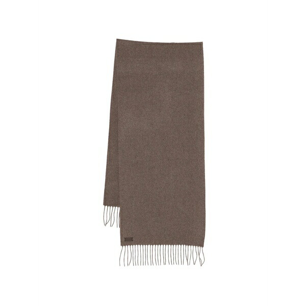 カナーリ メンズ えり巻き・袈裟・えり巻き 付属物 Fringed scarf Brown