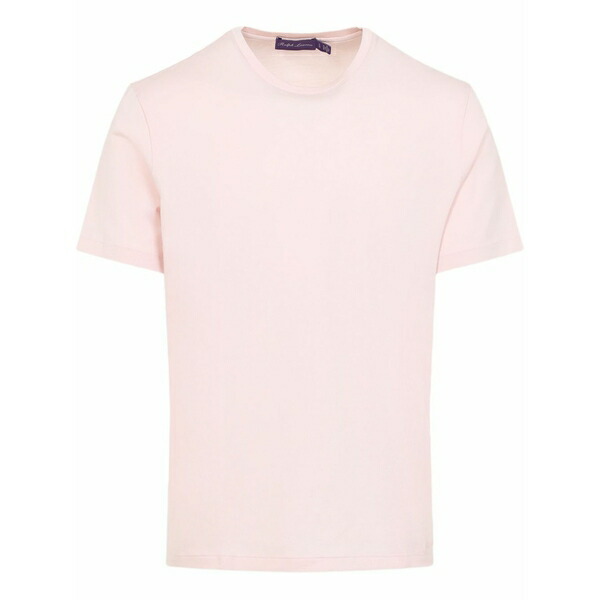 ラルフ・ローレン パープルレーベル メンズ プルオーバー トップス Cotton t-shirt Pink