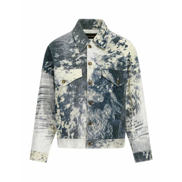 ロベルトカヴァリ レディース 上衣＆上衣 アウター Appaloosa print jacket Blue