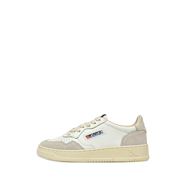 オートリー レディース スニーカー シューズ Medalist panelled sneakers White
