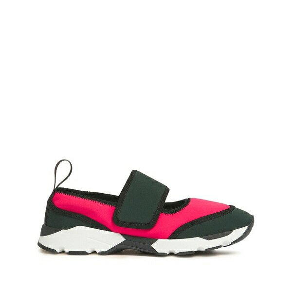 マルニ レディース スニーカー シューズ Mary jane running sneakers Pink